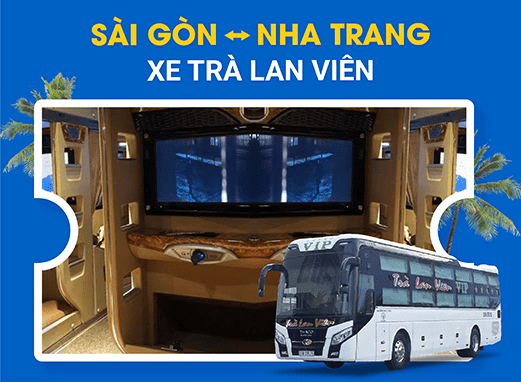 Đặt vé xe đi Nha Trang với các nhà xe Trà Lan Viên 3 chuẩn của VeXeRe